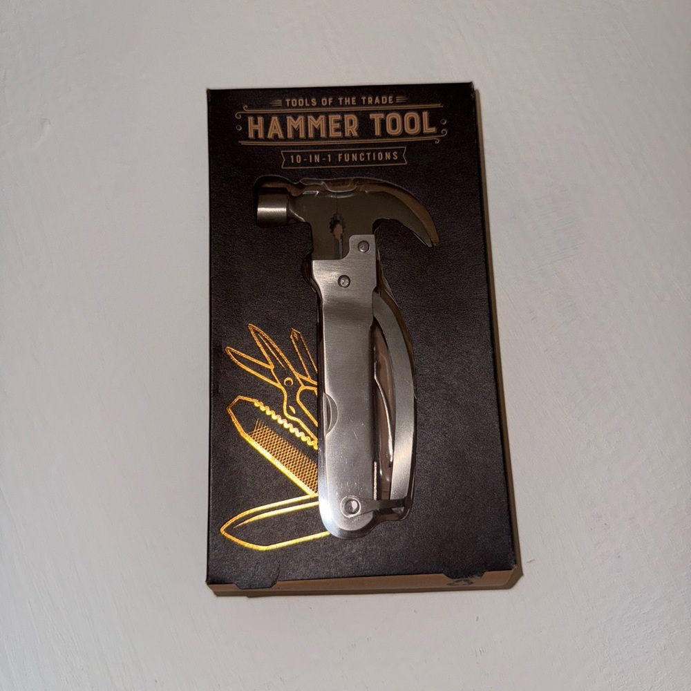 Merchants of Distinction 10-In-One Hammer Tool. New In Box. Perfect Gift!